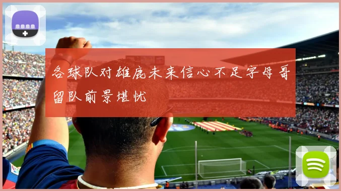 各球队对雄鹿未来信心不足字母哥留队前景堪忧