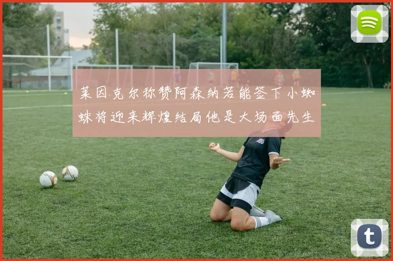 莱因克尔称赞阿森纳若能签下小蜘蛛将迎来辉煌结局他是大场面先生的最佳人选