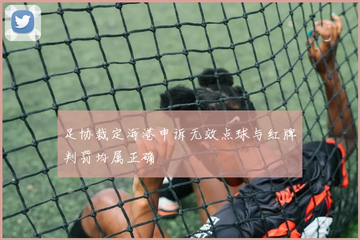 足协裁定海港申诉无效点球与红牌判罚均属正确